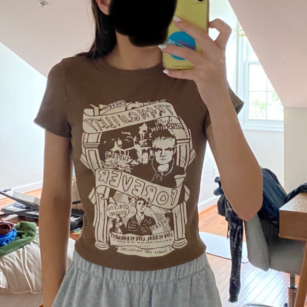 Brown Tee